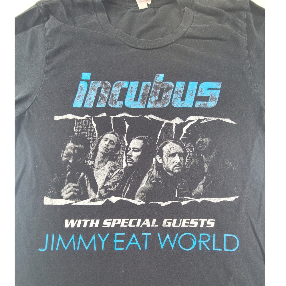 Incubus Jimmy Eat World 2017 Tour Tee S Alternative Rock Emo Punk Music Concert